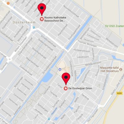 oostwijzer landkaart oostwijzer landkaart